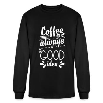 Coffee Bartender Portafilter - Men's Long Sleeve T-Shirt - black - Front