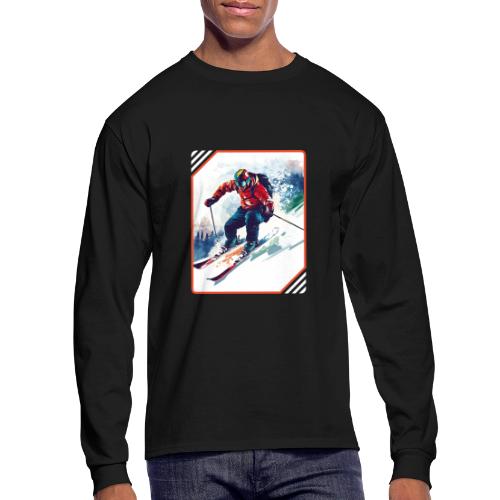 Skiing is Life - Men's Long Sleeve T-Shirt