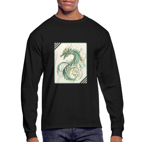 Brush of the Dragon - Men's Long Sleeve T-Shirt