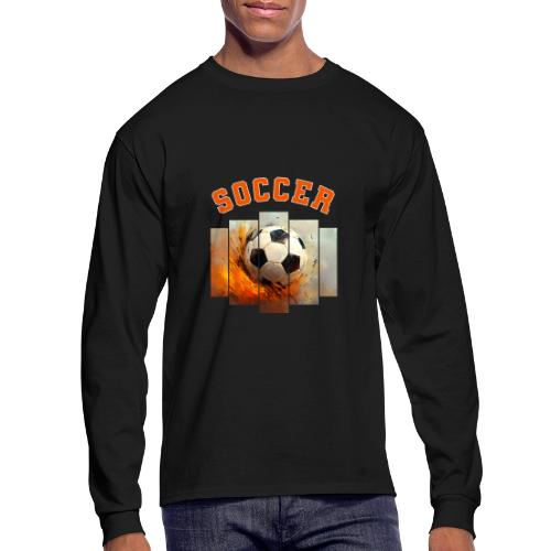 Soccer Iconic Touch - Men's Long Sleeve T-Shirt