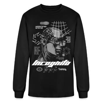 Neon Mesh Vision - Men's Long Sleeve T-Shirt - black - Front