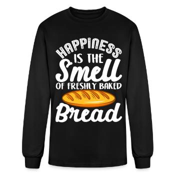 Bread Baking Bread Maker - Men's Long Sleeve T-Shirt - black - Front