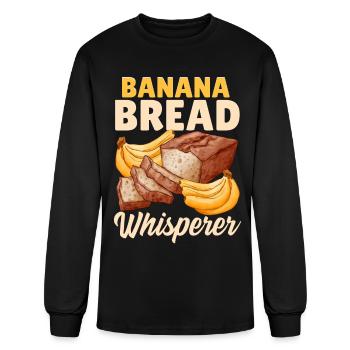 Bread Baking Bread Maker - Men's Long Sleeve T-Shirt - black - Front