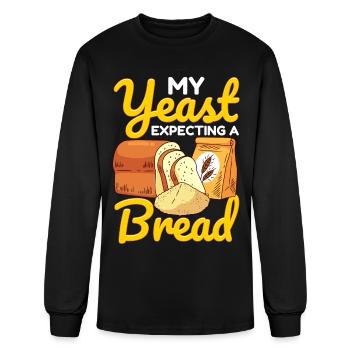 Bread Baking Bread Maker - Men's Long Sleeve T-Shirt - black - Front