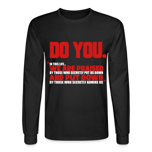 Do You - Men's Long Sleeve T-Shirt