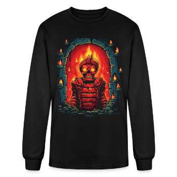 Wrath of the Zombie Dungeon Pharaoh - Men's Long Sleeve T-Shirt - black - Front