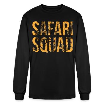 Safari Squad, Going on a safari - Men's Long Sleeve T-Shirt - black - Front