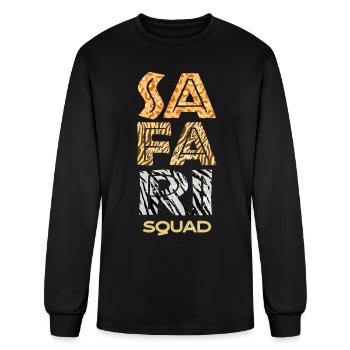 Safari Squad, Safari Vacation - Men's Long Sleeve T-Shirt - black - Front