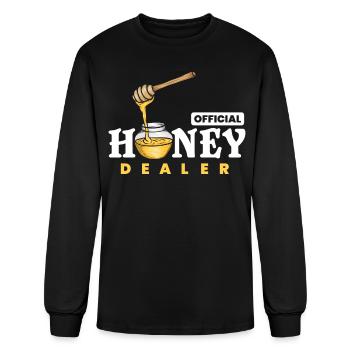 Honey dealer, Honey comp, - Men's Long Sleeve T-Shirt - black - Front