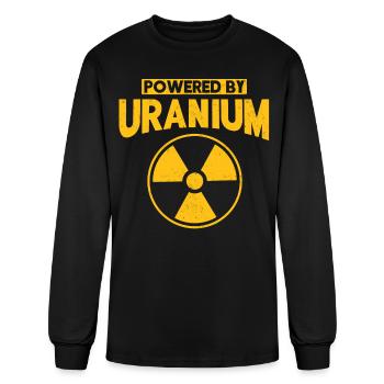 Nuclear Engineer, nuclear, science - Men's Long Sleeve T-Shirt - black - Front