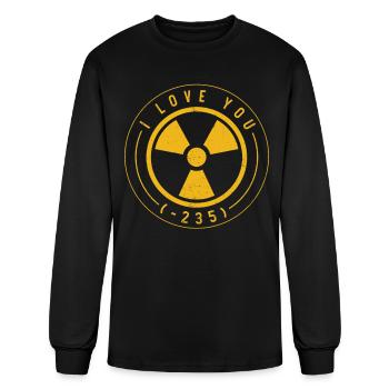 Nuclear Engineer, nuclear, science - Men's Long Sleeve T-Shirt - black - Front