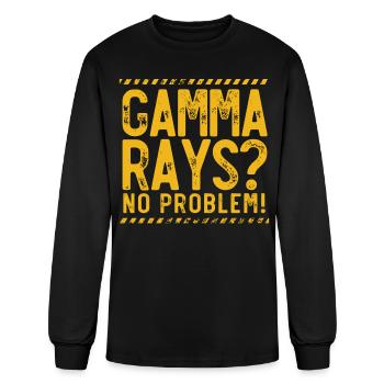 Nuclear Engineer, nuclear, science - Men's Long Sleeve T-Shirt - black - Front