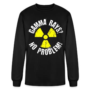 Nuclear Engineer, nuclear, science - Men's Long Sleeve T-Shirt - black - Front