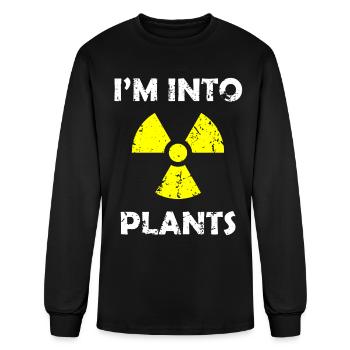 Nuclear Engineer, nuclear, science - Men's Long Sleeve T-Shirt - black - Front