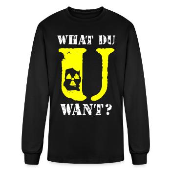 Nuclear Engineer, nuclear, science - Men's Long Sleeve T-Shirt - black - Front