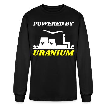 Nuclear Engineer, nuclear, science - Men's Long Sleeve T-Shirt - black - Front