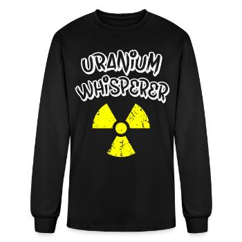 Nuclear Engineer, nuclear, science - Men's Long Sleeve T-Shirt - black - Front