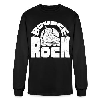Skating, Roller Skating - Men's Long Sleeve T-Shirt - black - Front