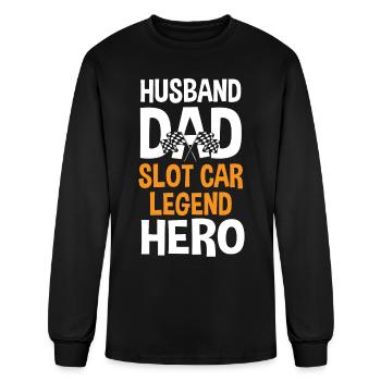 Slot Car, SlotCar Racing - Men's Long Sleeve T-Shirt - black - Front