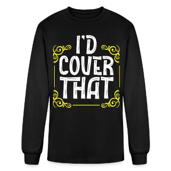 Insurance agent - Men's Long Sleeve T-Shirt - black - Front