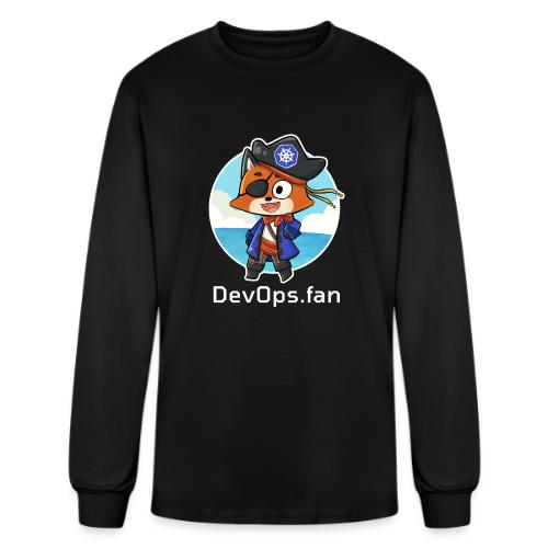 DevOps.fan Pirate Foxy zip hoodie - Men's Long Sleeve T-Shirt