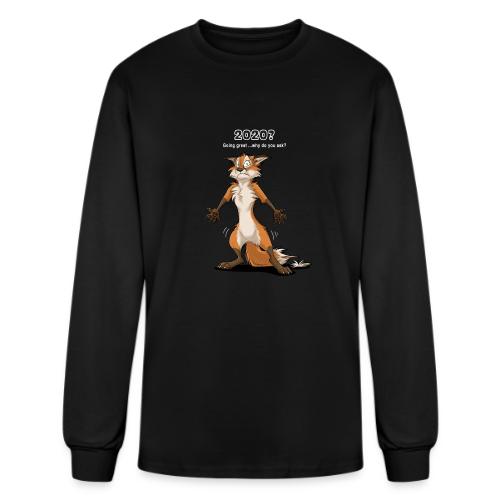 2020? Going great... (for dark backgrounds) - Men's Long Sleeve T-Shirt