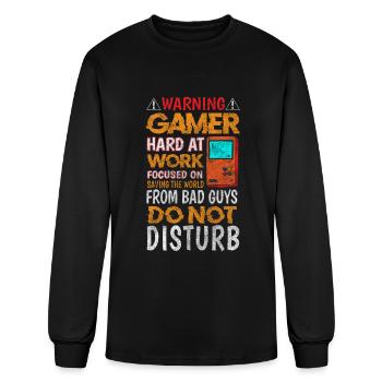 Game Conventions Hardcore - Men's Long Sleeve T-Shirt - black - Front