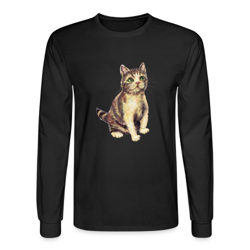 Cat - Men's Long Sleeve T-Shirt