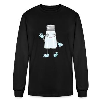 So Salty - Men's Long Sleeve T-Shirt - black - Front