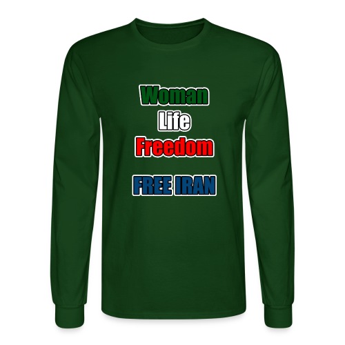 Woman Life Freedom - Men's Long Sleeve T-Shirt