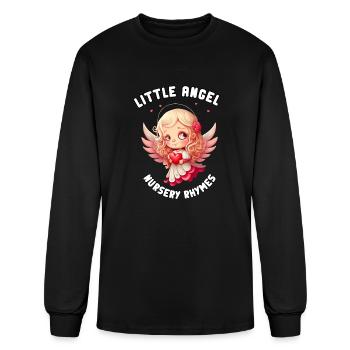 Little Angel Nursery Rhymes - Men's Long Sleeve T-Shirt - black - Front