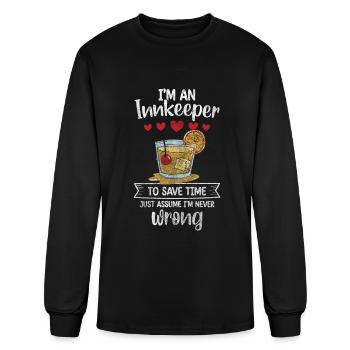 Inn Gastronomy Barman - Men's Long Sleeve T-Shirt - black - Front