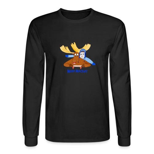 Moose Mischief - Men's Long Sleeve T-Shirt