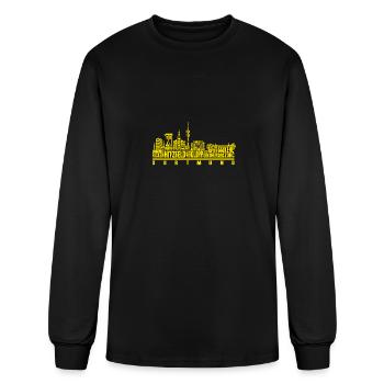 Dortmund - Great footballer texas t-shirt - Men's Long Sleeve T-Shirt - black - Front