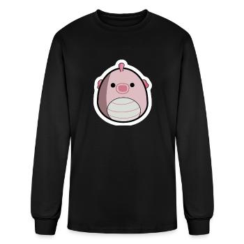 Sheldon theseahorses quish mallow - Men's Long Sleeve T-Shirt - black - Front