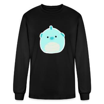 Sheldon The Seahorse - Men's Long Sleeve T-Shirt - black - Front