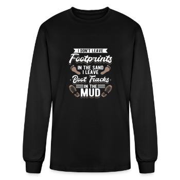 Farmer Farm Farming Agriculture - Men's Long Sleeve T-Shirt - black - Front