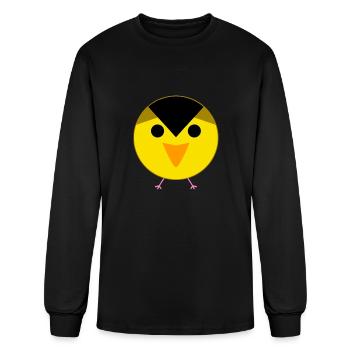 American Goldfinch Bird - Men's Long Sleeve T-Shirt - black - Front