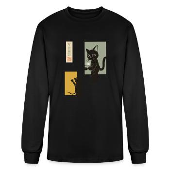 Taking A Picture - Men's Long Sleeve T-Shirt - black - Front