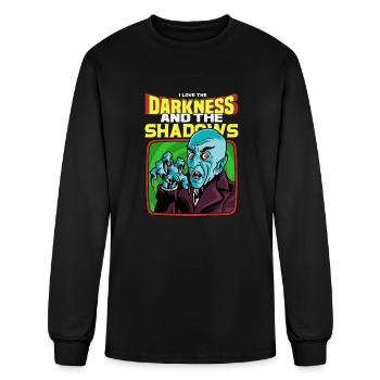 Darkness and the shadows - Men's Long Sleeve T-Shirt - black - Front