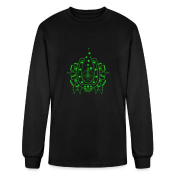 Lucky Charms7 - Men's Long Sleeve T-Shirt - black - Front