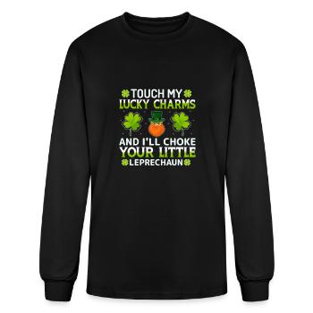 Lucky Charms3 - Men's Long Sleeve T-Shirt - black - Front
