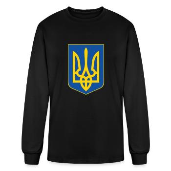 Ukraine - Men's Long Sleeve T-Shirt - black - Front