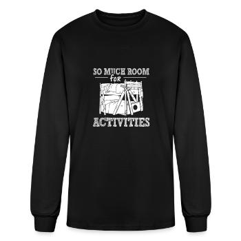 Step brothers - So much room for activities - Men's Long Sleeve T-Shirt - black - Front