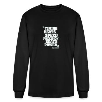 Conor McGregor - Precision [W] - Men's Long Sleeve T-Shirt - black - Front