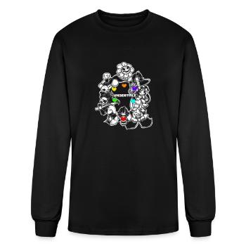 Undertale - Men's Long Sleeve T-Shirt - black - Front