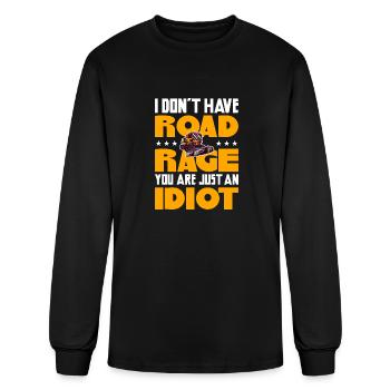 Snow Plow Driver Supplies Snowplowing Truck Driver - Men's Long Sleeve T-Shirt - black - Front
