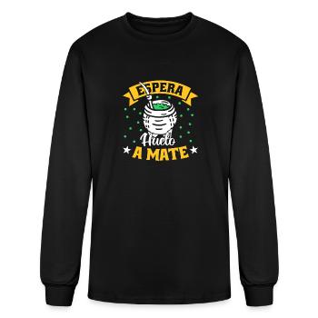 Yerba Mate Loose Leaf Yerba Mate Kit Argentina Dri - Men's Long Sleeve T-Shirt - black - Front