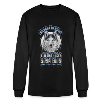Dog Domestic Animal Dog Sports - Men's Long Sleeve T-Shirt - black - Front