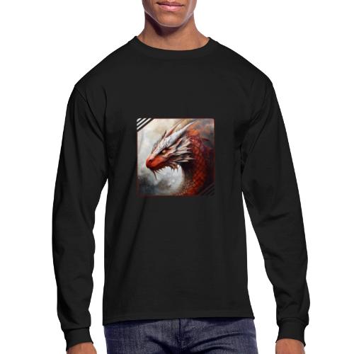 Mystic Dragon Realm - Men's Long Sleeve T-Shirt